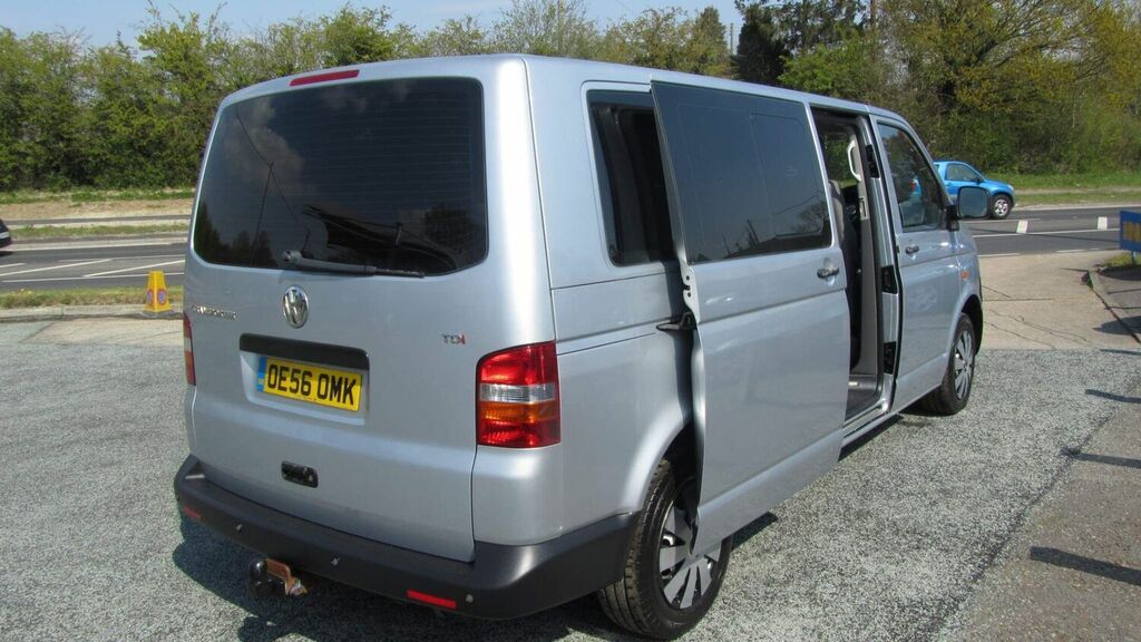 Volkswagen Transporter Shuttle Minibus 1.9 Tdi T30 S L3 H1 200756 Silver #2