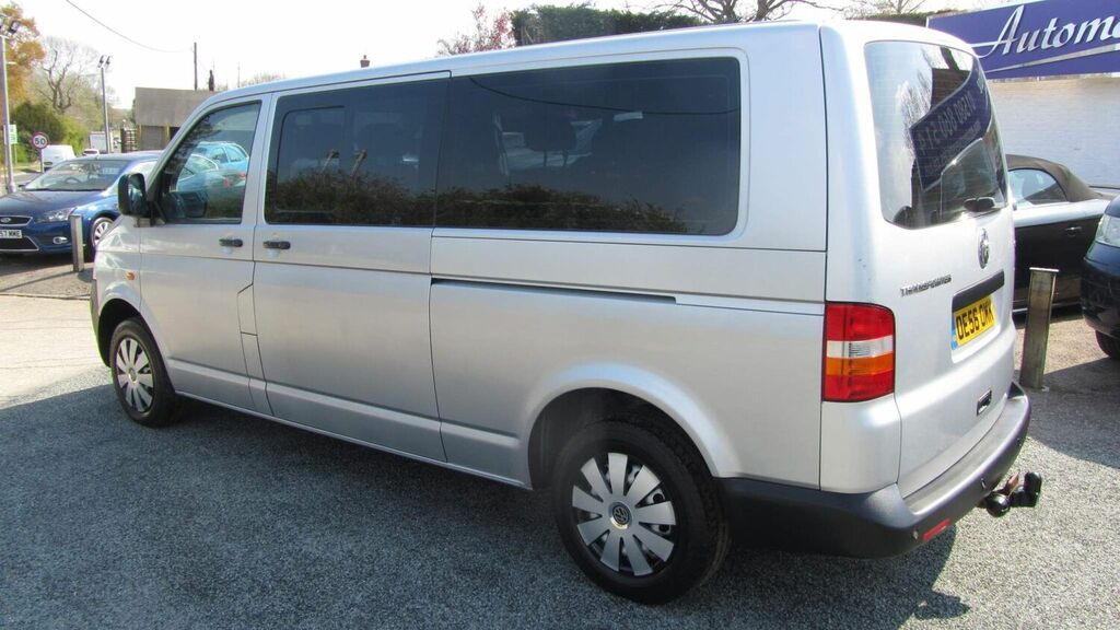 Volkswagen Transporter Shuttle Minibus 1.9 Tdi T30 S L3 H1 200756 Silver #4