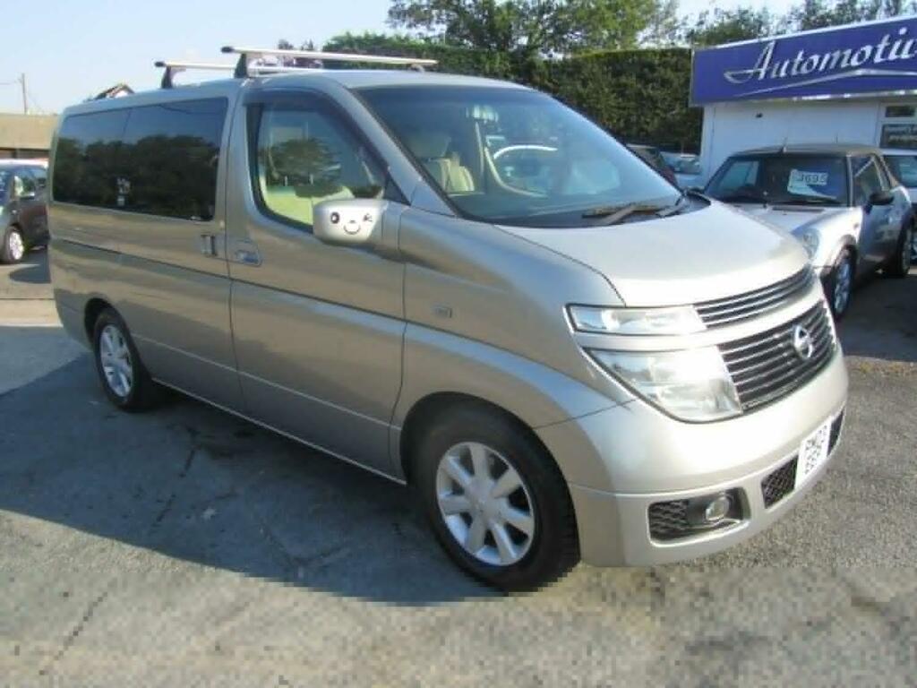 Nissan Elgrand Motorhome Camper Van 200303 PM03EEP Silver #5