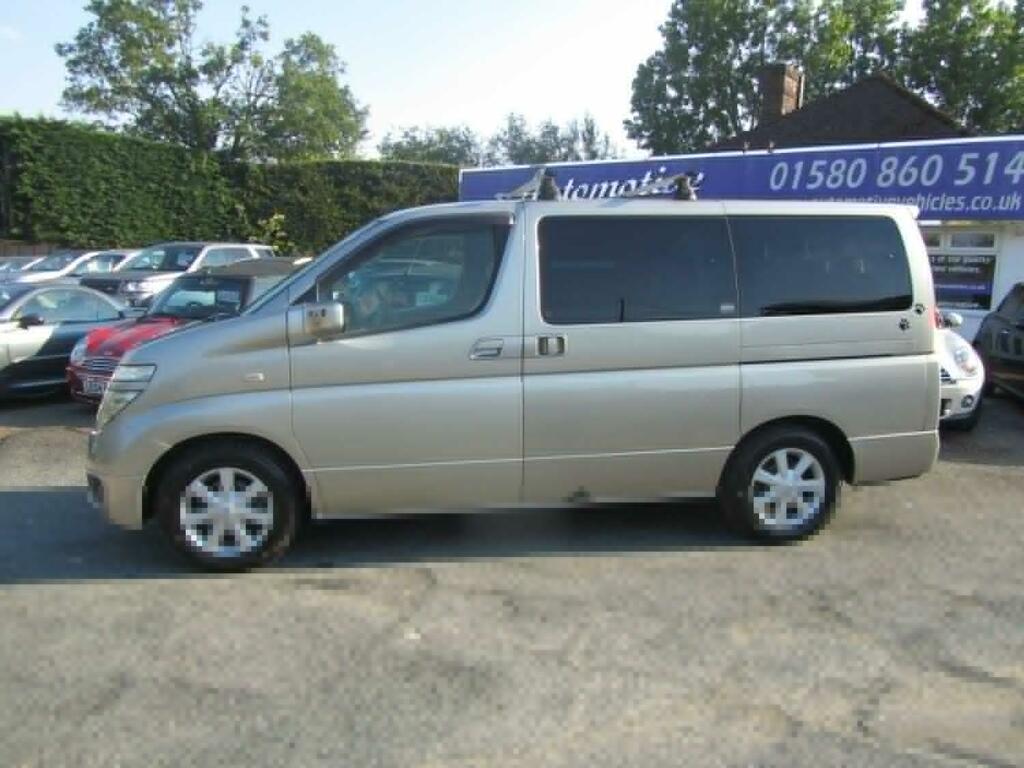 Nissan Elgrand Motorhome Camper Van 200303 PM03EEP Silver #3