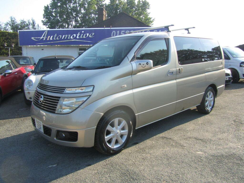 Nissan Elgrand Motorhome Camper Van 200303 PM03EEP Silver #4