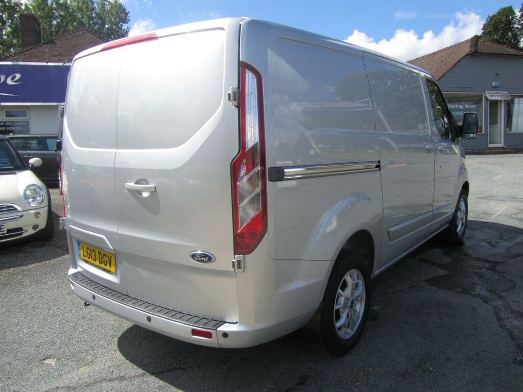 Ford Transit Custom Panel Van 2.2 Tdci 330 Limited 2013 LG13DGV Silver #4