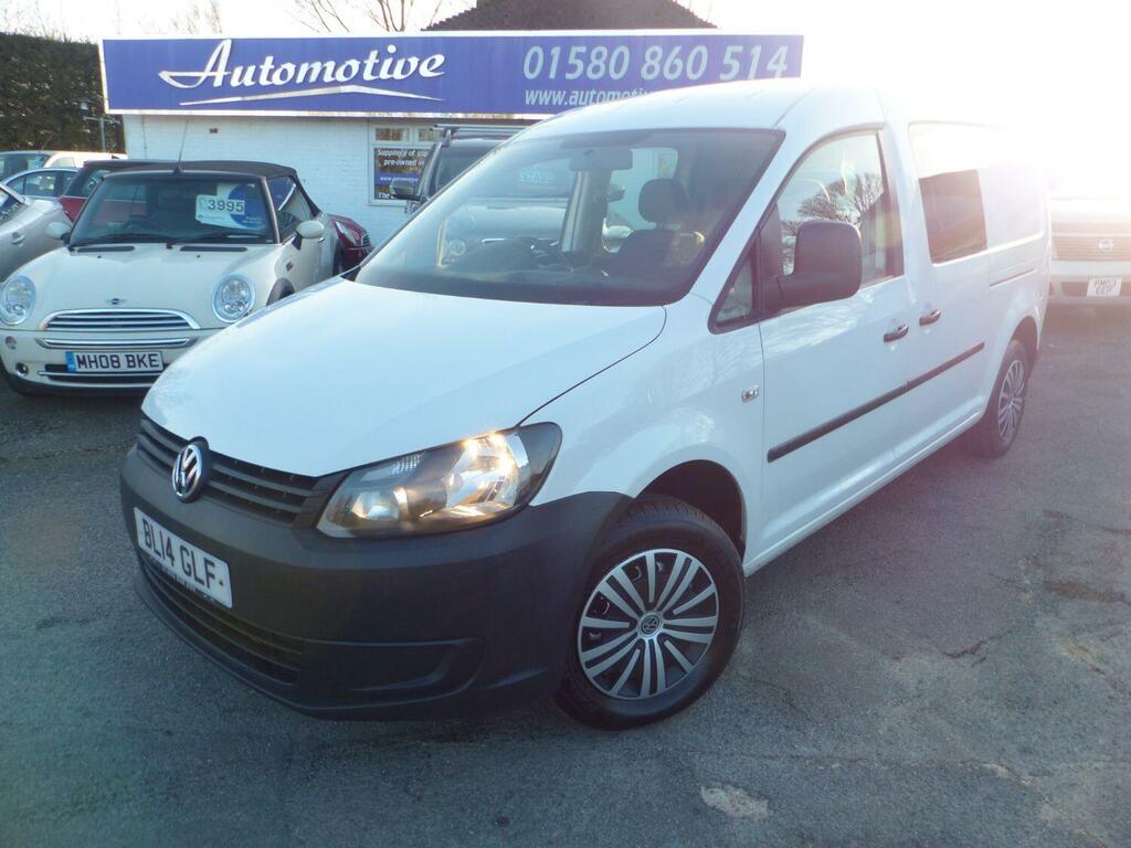 Volkswagen Caddy Maxi Double Cab Van 2.0 Tdi C20 Maxi 201414 White