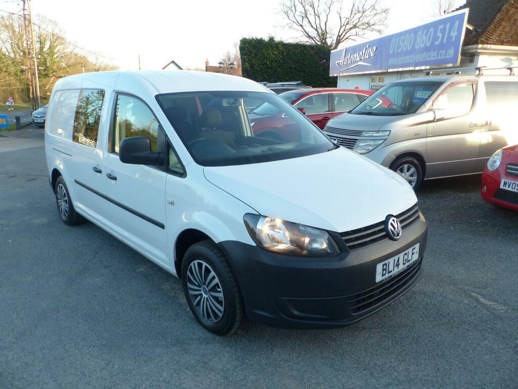 Volkswagen Caddy Maxi Double Cab Van 2.0 Tdi C20 Maxi 201414 BL14GLF White #3