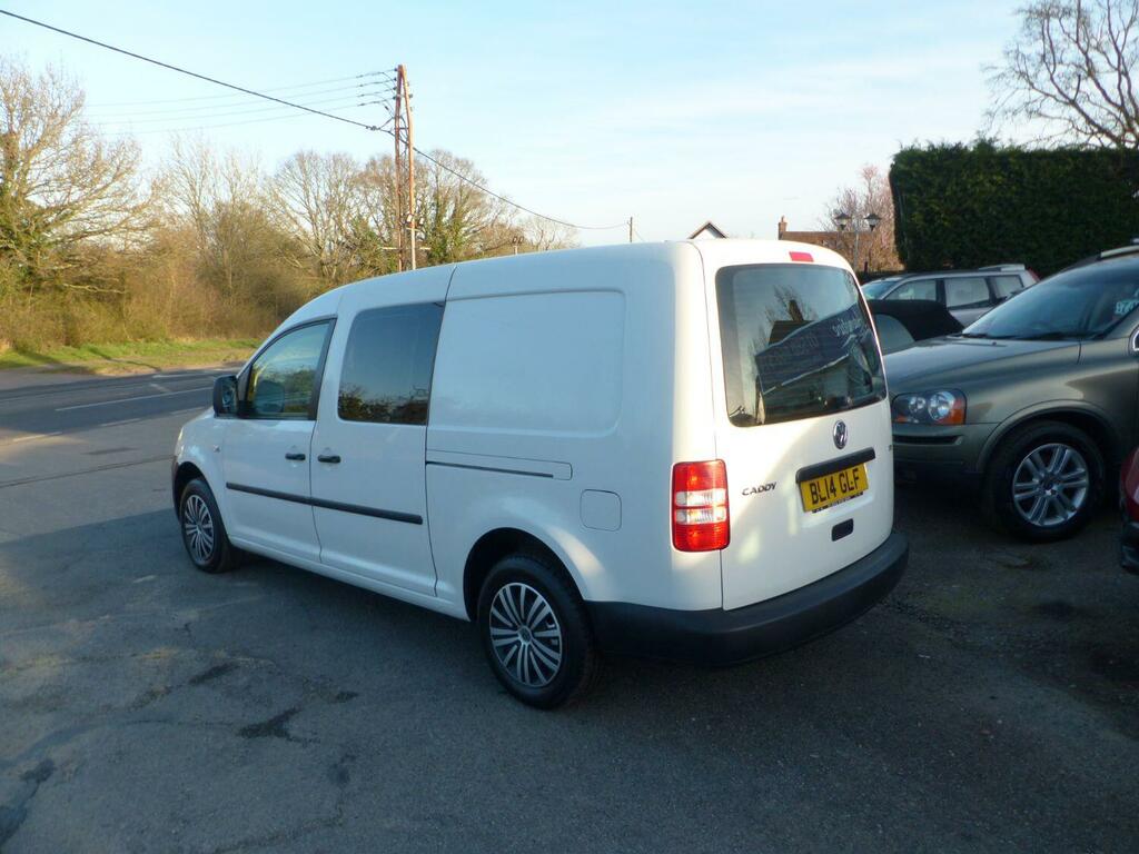 Volkswagen Caddy Maxi Double Cab Van 2.0 Tdi C20 Maxi 201414 BL14GLF White #2