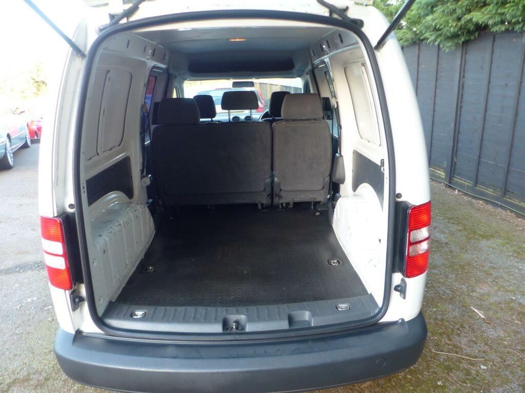 Volkswagen Caddy Maxi Double Cab Van 2.0 Tdi C20 Maxi 201414 BL14GLF White #6