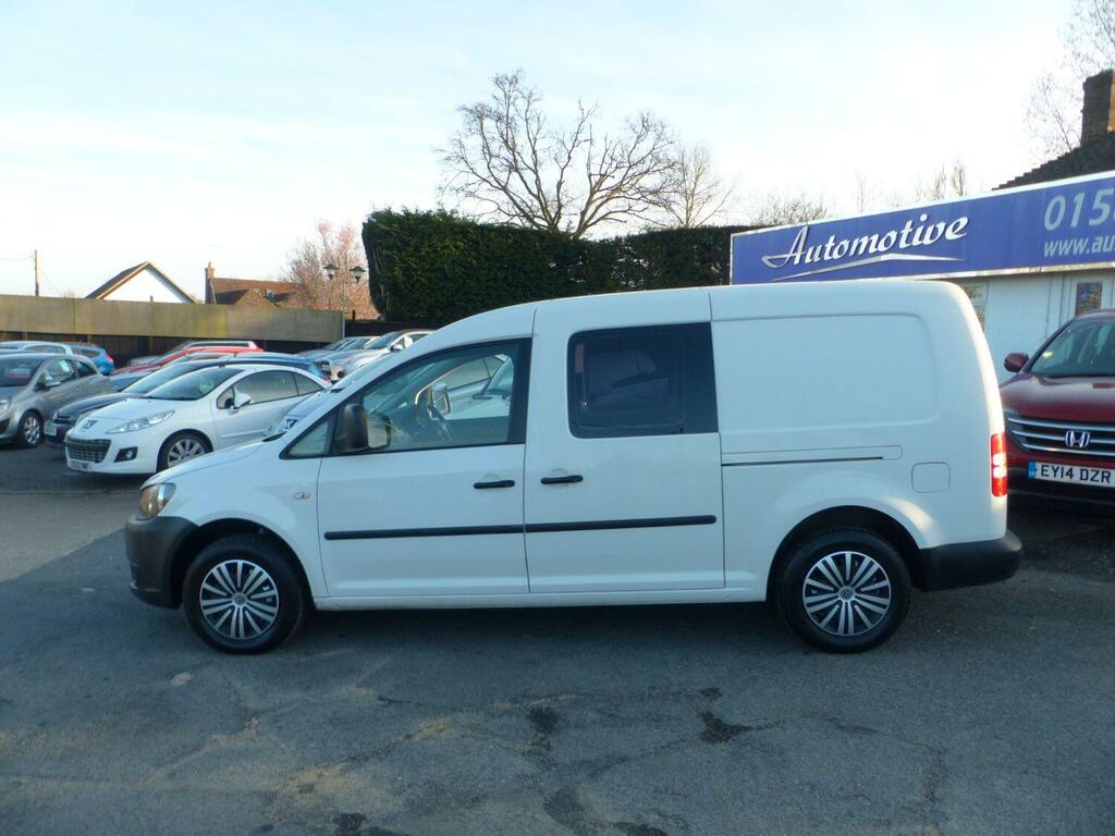 Volkswagen Caddy Maxi Double Cab Van 2.0 Tdi C20 Maxi 201414 BL14GLF White #5