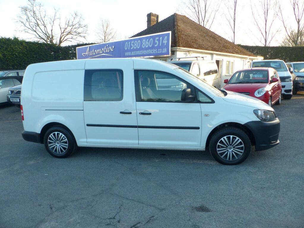 Volkswagen Caddy Maxi Double Cab Van 2.0 Tdi C20 Maxi 201414 BL14GLF White #4