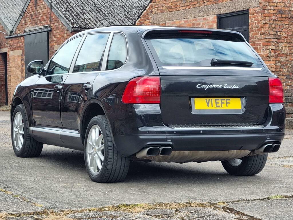 Porsche Cayenne 4.5 Turbo Tiptronic S Awd Black #3