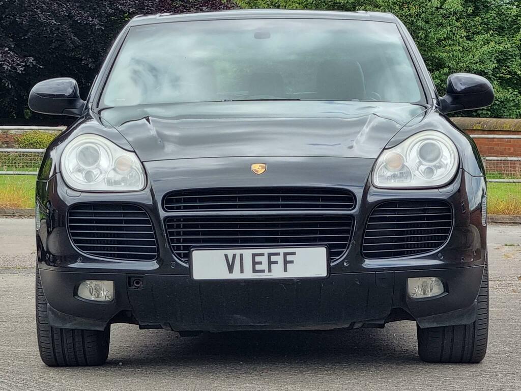 Porsche Cayenne 4.5 Turbo Tiptronic S Awd Black #4