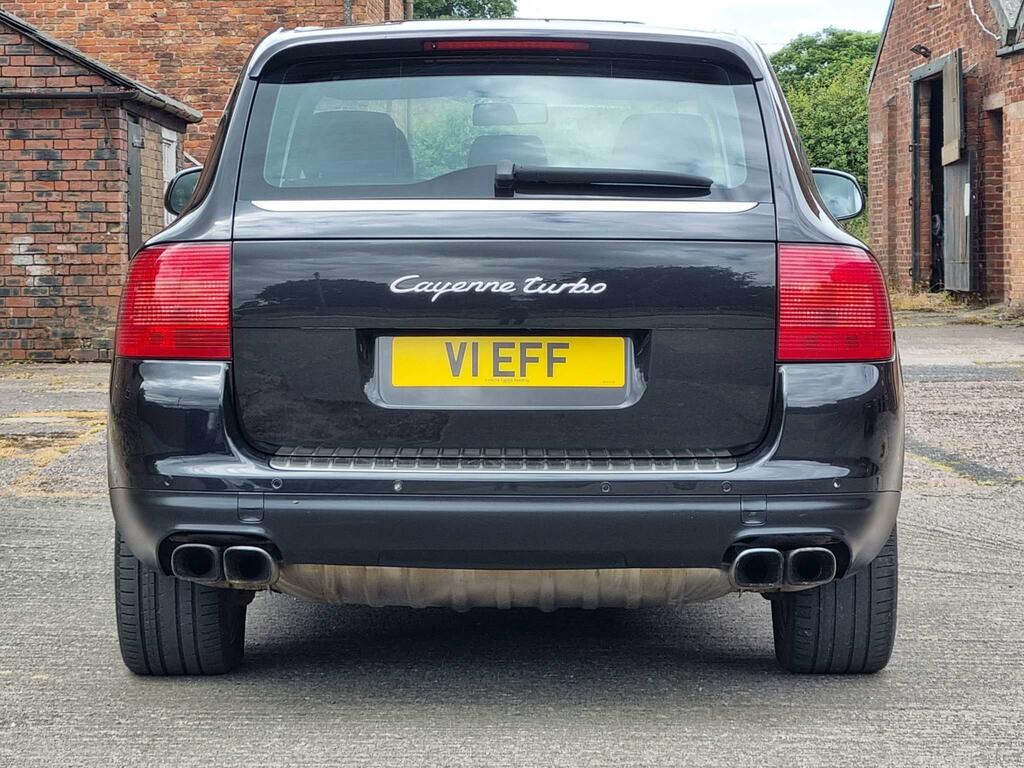 Porsche Cayenne 4.5 Turbo Tiptronic S Awd Black #5