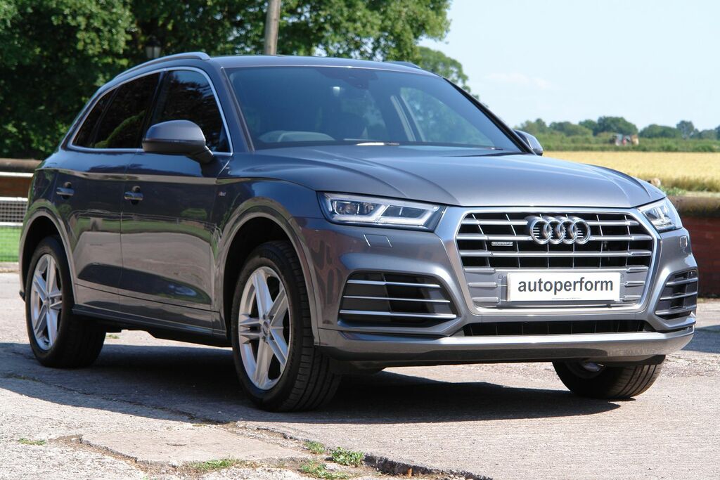 Audi Q5 2.0L S Line Tdi Quattro Suv E Grey