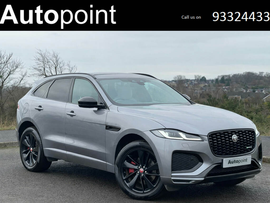 Jaguar F-Pace 2.0 D200 R-dynamic Black Awd MA03NAS Grey #2
