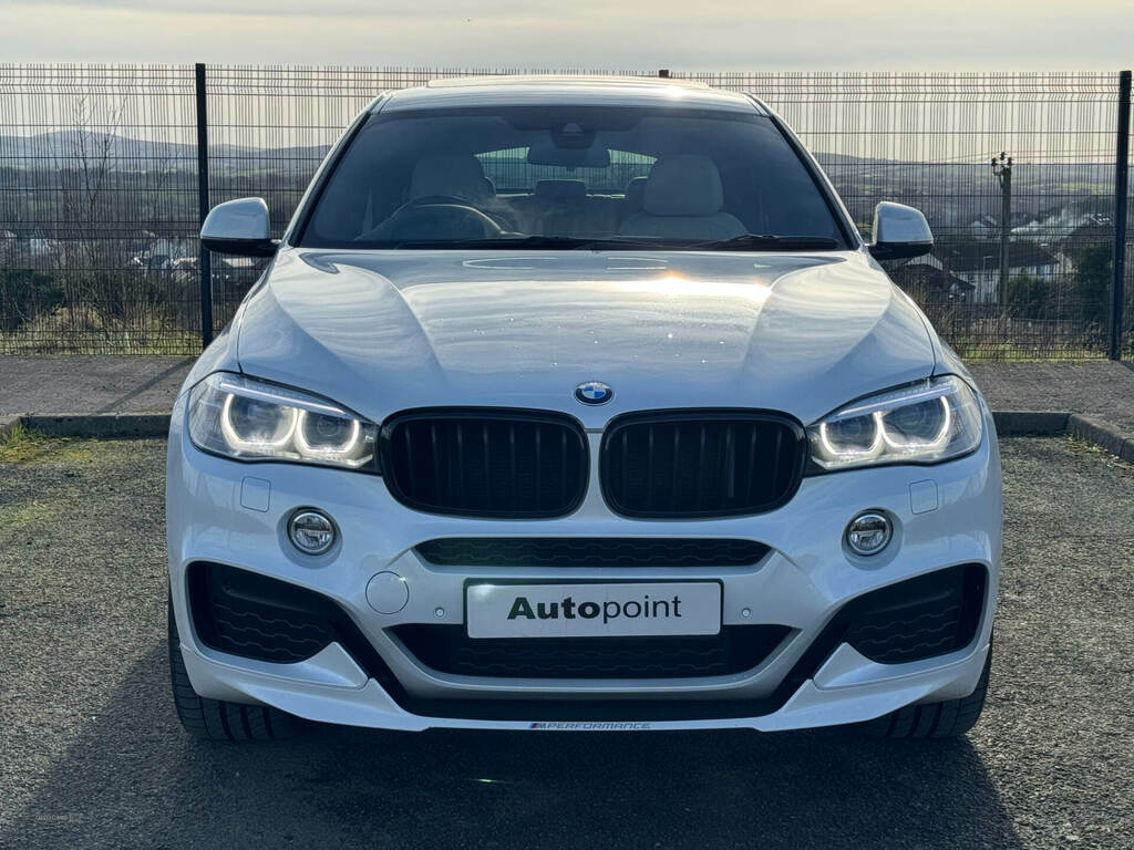 BMW X6 Xdrive40d M Sport Step UIW999 White #4