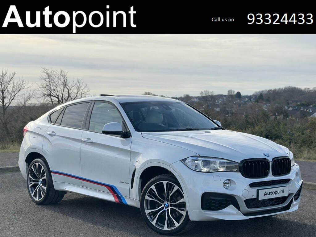 BMW X6 Xdrive40d M Sport Step UIW999 White #2