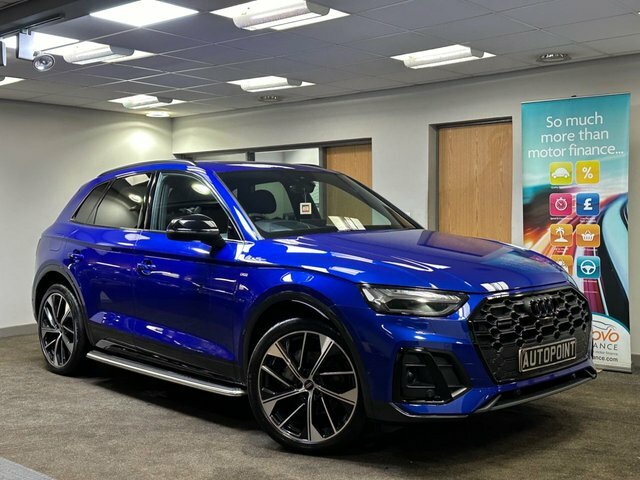 Audi Q5 2.0 Tdi Quattro S Line Vorsprung 202 Bhp Huge S Blue
