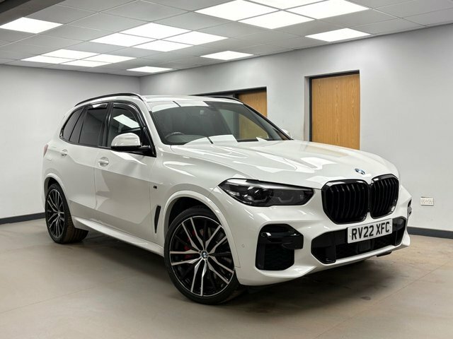 BMW X5 3.0 40D Mht M Sport Suv Hybrid Xdr RV22XFC White #2