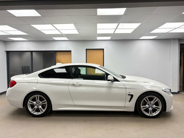BMW 4 Series Gran Coupe 2.0 420D M Sport Coupe Euro 6 Ss YB64UKM White #3