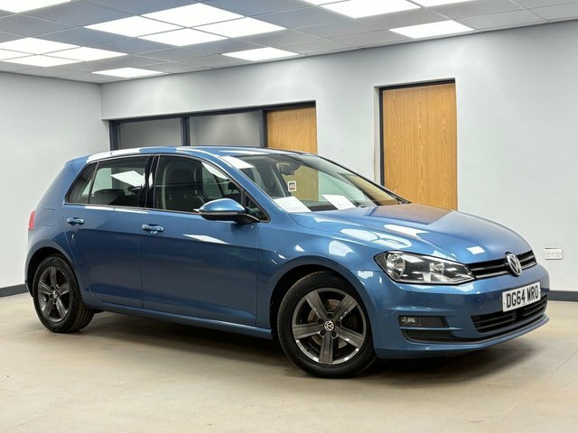 Volkswagen Golf 2.0 Tdi Bluemotion Tech Match Hatchback DG64WRO Blue #2