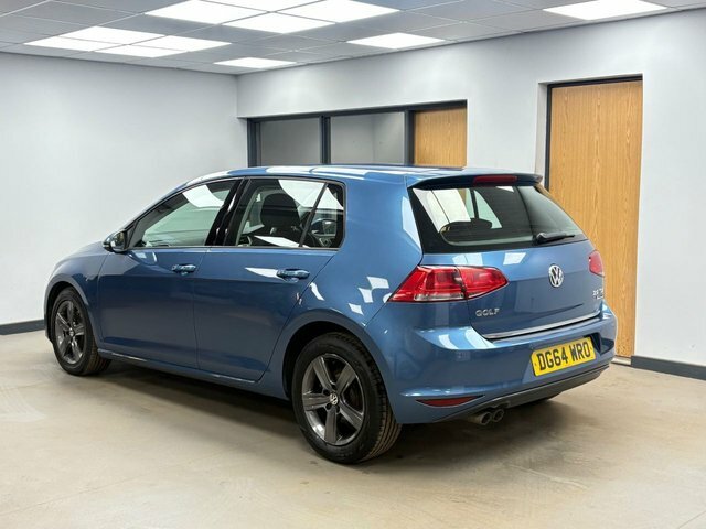 Volkswagen Golf 2.0 Tdi Bluemotion Tech Match Hatchback DG64WRO Blue #6