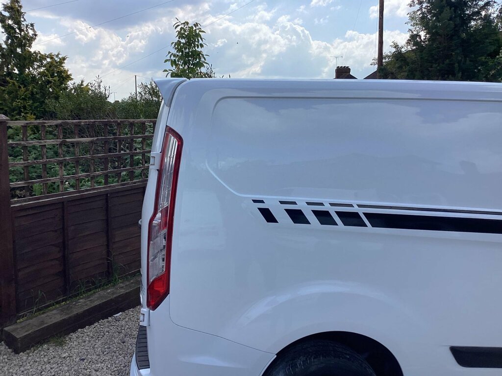 Ford Transit Custom 2.0 300 Ecoblue L1 H1 Euro 6 MV68XVG White #5