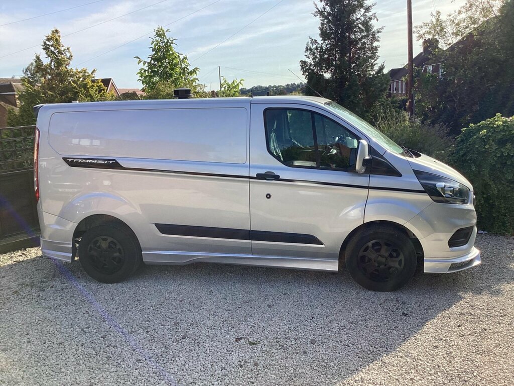 Ford Transit Custom 2.0 340 Ecoblue L1 H1 Euro 6 LD19HPN Silver #2