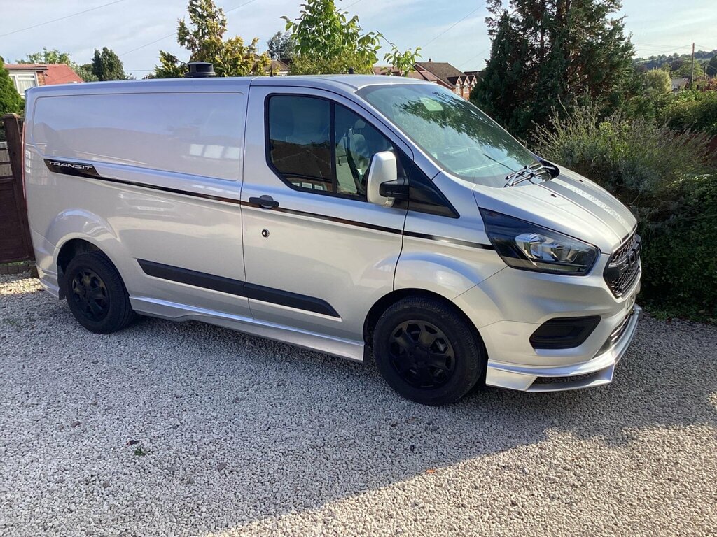 Ford Transit Custom 2.0 340 Ecoblue L1 H1 Euro 6 LD19HPN Silver #5