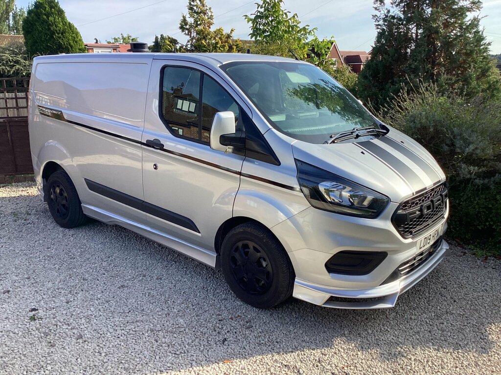 Ford Transit Custom 2.0 340 Ecoblue L1 H1 Euro 6 LD19HPN Silver #6