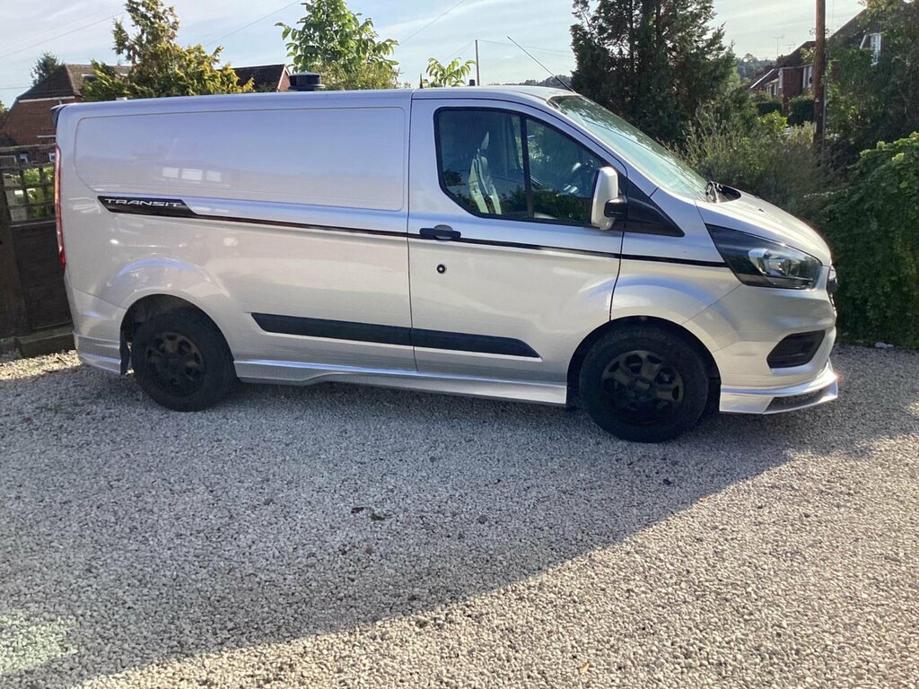 Ford Transit Custom 2.0 340 Ecoblue L1 H1 Euro 6 LD19HPN Silver #3