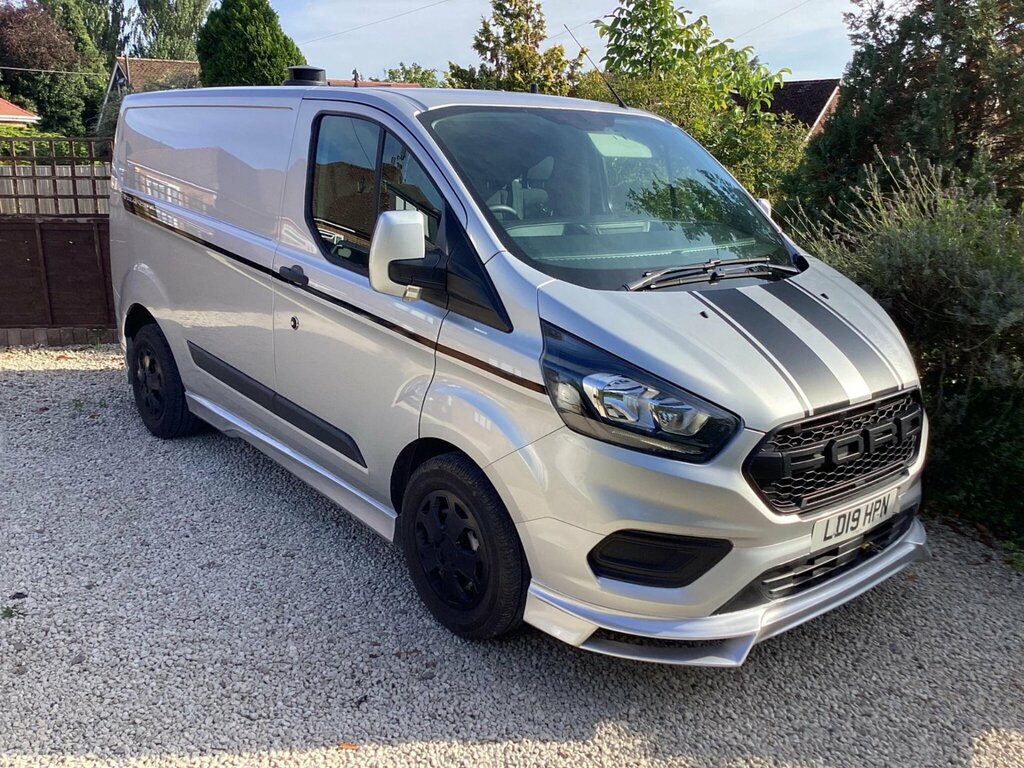 Ford Transit Custom 2.0 340 Ecoblue L1 H1 Euro 6 Silver