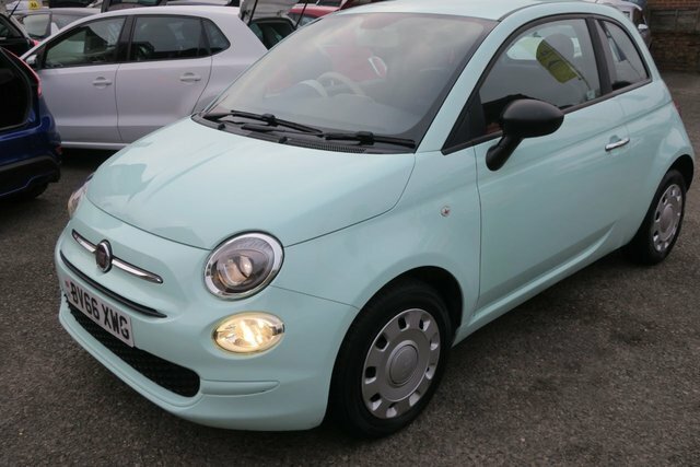 Fiat 500 2016 1.2 Pop Hatchback Euro 6 S BV66XWG Green #4