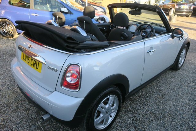 Mini Convertible 2015 1.6 Cooper Convertible Euro LV15CRU Silver #3