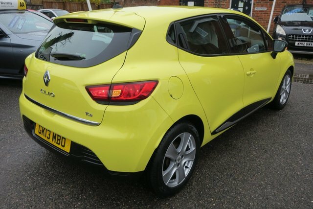 Renault Clio 2013 0.9 Tce Dynamique Medianav Hatchback Petr GK13MBO Yellow #2