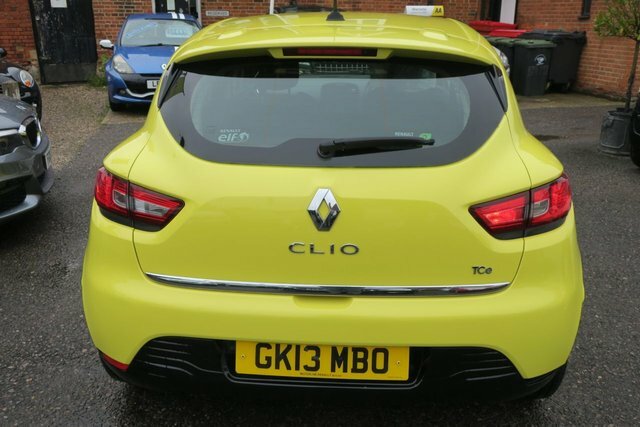Renault Clio 2013 0.9 Tce Dynamique Medianav Hatchback Petr GK13MBO Yellow #6