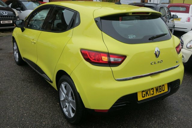 Renault Clio 2013 0.9 Tce Dynamique Medianav Hatchback Petr GK13MBO Yellow #3