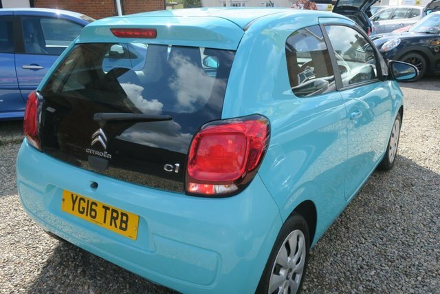 Citroen C1 2016 1.0 Vti Feel Hatchback Euro YG16TRB Blue #2