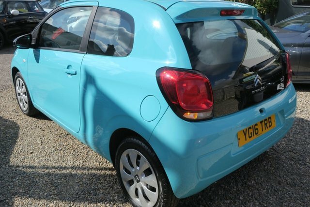 Citroen C1 2016 1.0 Vti Feel Hatchback Euro YG16TRB Blue #3