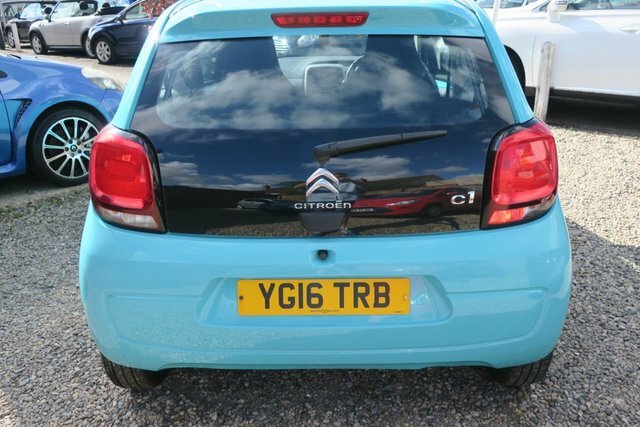 Citroen C1 2016 1.0 Vti Feel Hatchback Euro YG16TRB Blue #6