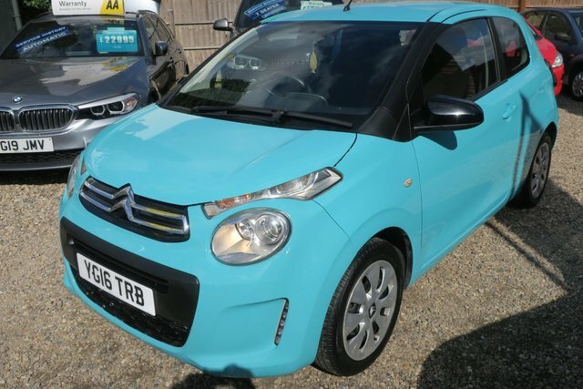 Citroen C1 2016 1.0 Vti Feel Hatchback Euro YG16TRB Blue #4