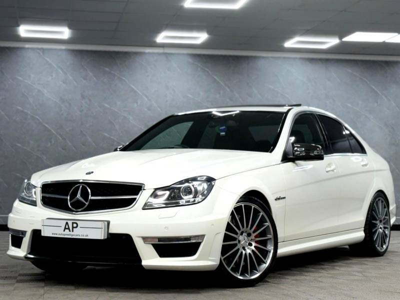 Mercedes-Benz C Class 6.3 C63 V8 Amg Spds Mct Euro 5 Amg Performance White