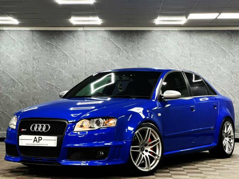 Audi RS4 B7 Factory Nogaro Edition 1 Of 2 In The Uk Over 10 Blue #6