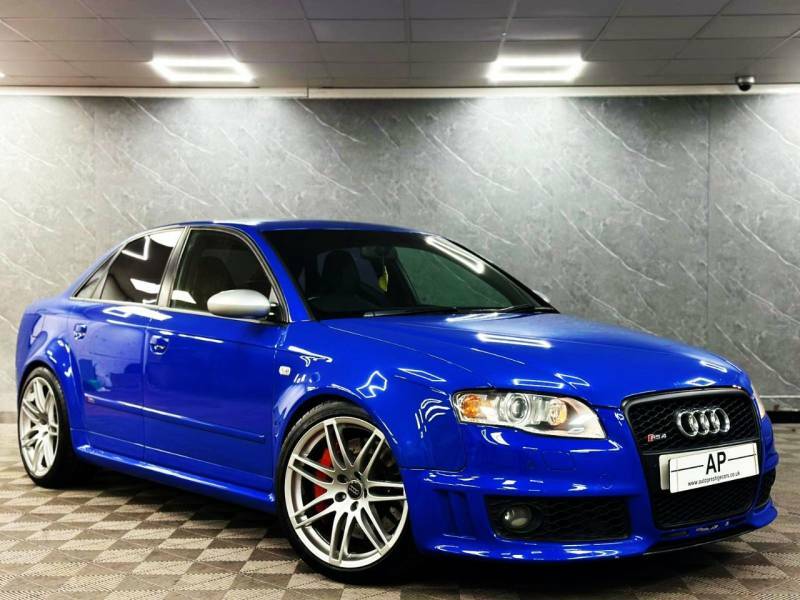 Audi RS4 B7 Factory Nogaro Edition 1 Of 2 In The Uk Over 10 Blue #3