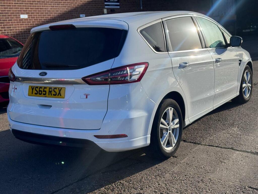 Ford S-Max 2.0 Tdci Titanium Mpv Euro 6 S YS65RSX White #6