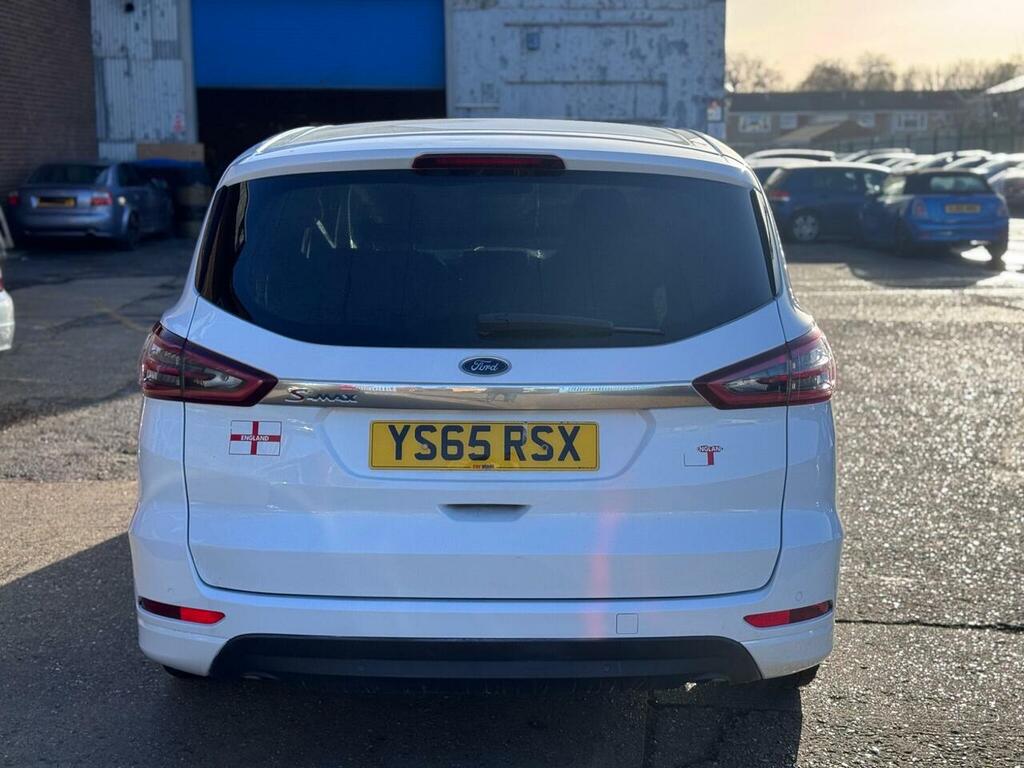 Ford S-Max 2.0 Tdci Titanium Mpv Euro 6 S YS65RSX White #4