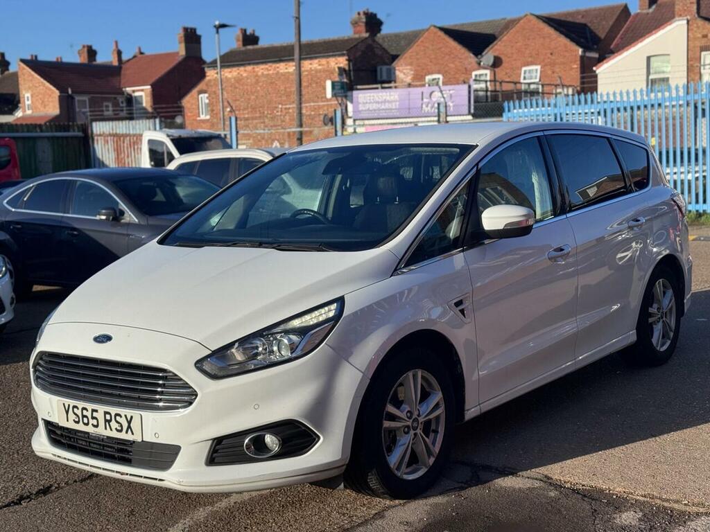 Ford S-Max 2.0 Tdci Titanium Mpv Euro 6 S YS65RSX White #3
