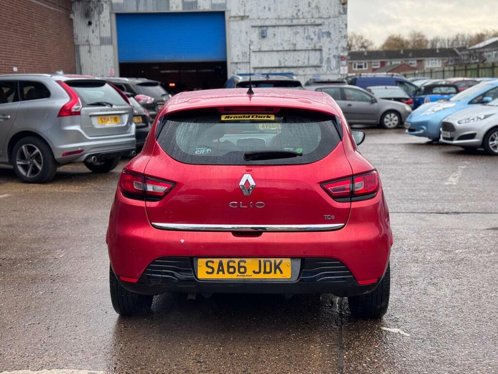Renault Clio 0.9 Tce Dynamique S Nav Euro 6 Ss SA66JDK Red #5