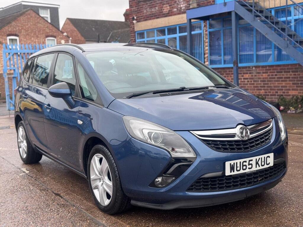 Vauxhall Zafira Tourer 1.4I Turbo Exclusiv Euro 6 WU65KUC Blue #2