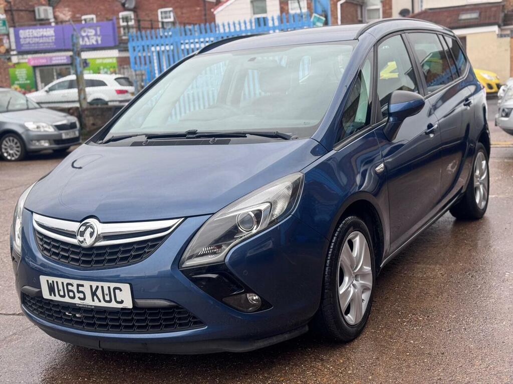 Vauxhall Zafira Tourer 1.4I Turbo Exclusiv Euro 6 WU65KUC Blue #4