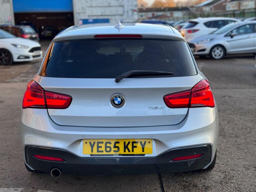 BMW 1 Series 2.0 118D M Sport Euro 6 Ss YE65KFY Silver #5