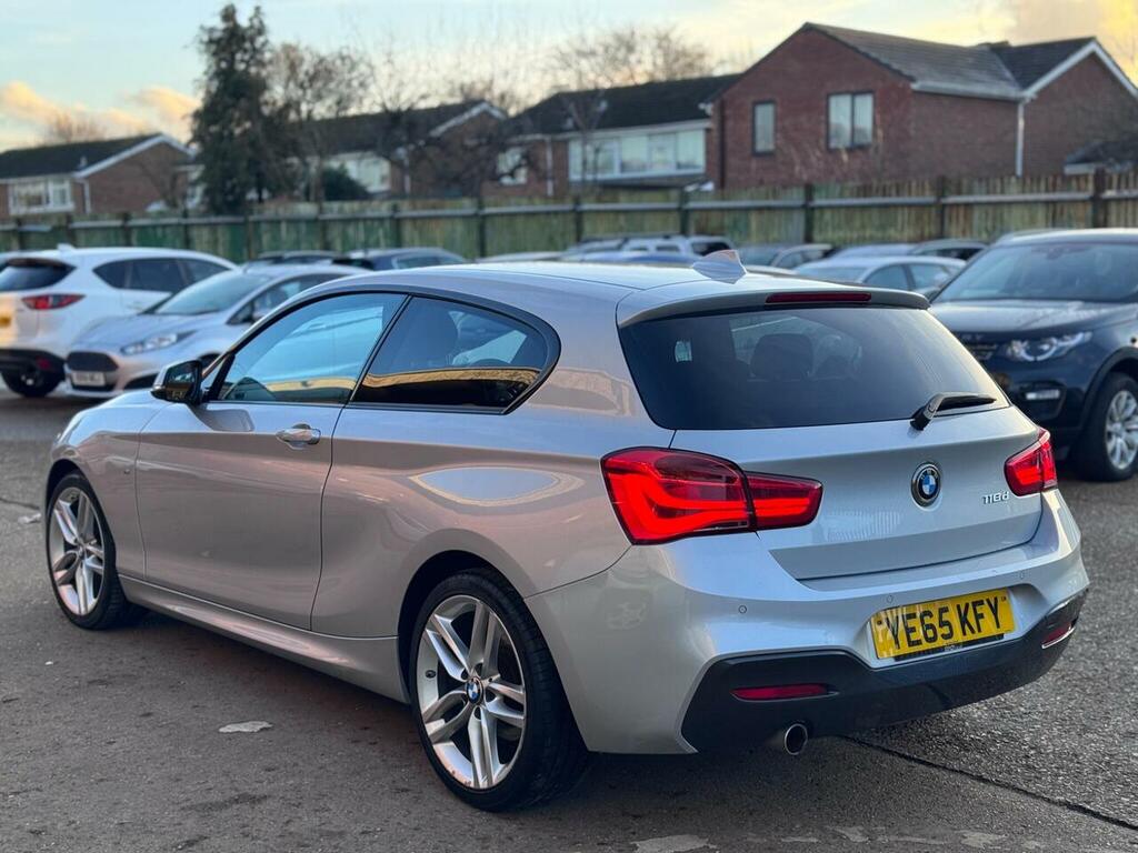 BMW 1 Series 2.0 118D M Sport Euro 6 Ss YE65KFY Silver #6